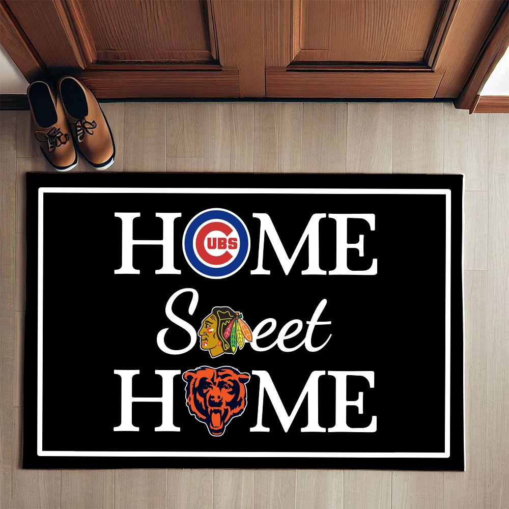 Home Sweet Home - Chicago B, Chicago C, Chicago BH - Anti Slip Indoor Doormat